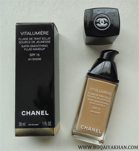 chanel vitalumiere fluide foundation отзывы|every chanel foundation review.